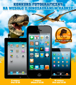 Konkurs "Na wesoło z Dinozaurami w kadrze!" fotograficzny