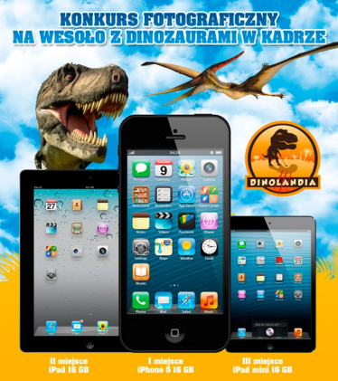 Konkurs "Na wesoło z Dinozaurami w kadrze!" fotograficzny