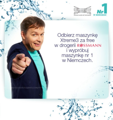 Odbierz maszynkę Wilkinson Xtreme3 za free!