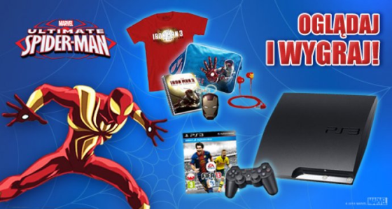 Konkurs "Mega Spider-Man" do godz. 16.00