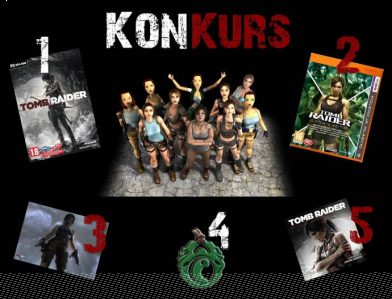 Konkurs "Długa majówka z Larą Croft"