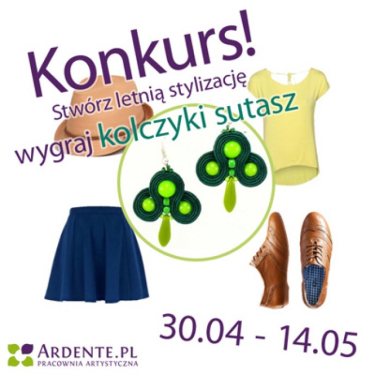 Stwórz letnią stylizację, wygraj kolczyki sutasz - Ardente.pl