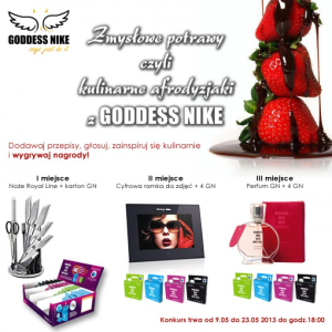 Konkurs "Kulinarne afrodyzjaki z Goddess Nike"