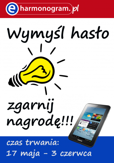 Konkurs "Wymyśl hasło - zgarnij nagrodę!"