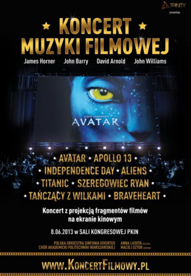 Konkurs "Koncert muzyki filmowej" Warszawa