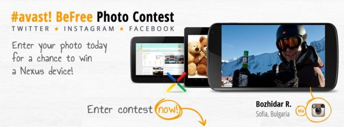 Konkurs "#avast! BeFree Photo Contest"