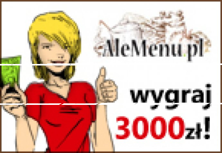 Konkurs "Wygraj 3200 zł na AleMenu.pl"