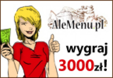 Konkurs "Wygraj 3200 zł na AleMenu.pl"