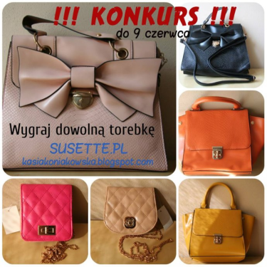 Wygraj dowolną torebkę od Susette.pl