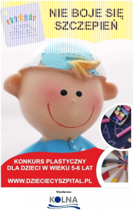 Konkurs "Nie boję się szczepień" plastyczny