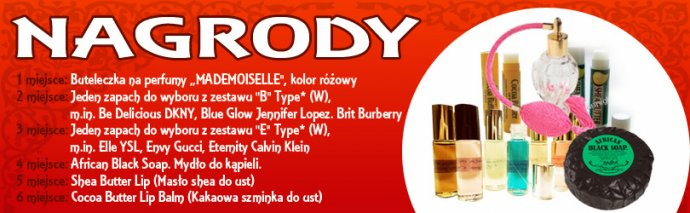 Konkurs "Wymarzony zapach perfum..."