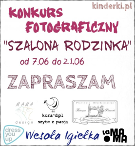 Konkurs "Szalona rodzinka" fotograficzny