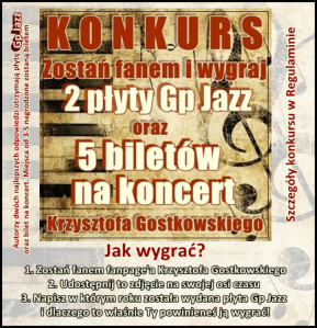 "Krzysztof Gostkowski solo - zostań fanem i wygrywaj nagrody"
