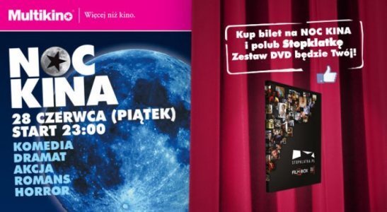 Konkurs "NOCY przybywaj - DVD odbieraj"