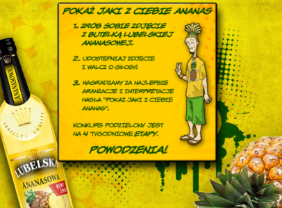 Konkurs "Lubelska - Pokaż Jaki Z Ciebie Ananas"
