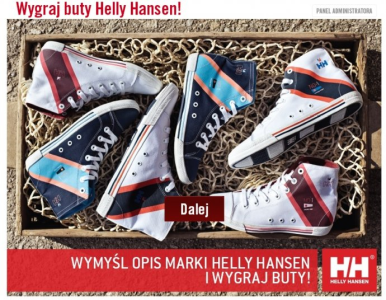 Konkurs "Zgarnij buty HellyHansen"