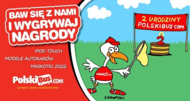 Urodzinowy konkurs PolskiBus.com