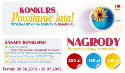 Konkurs "Powitanie lata"