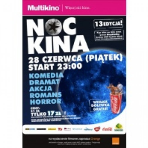 Konkurs "Noc Kina w Multikinie Ursynów"