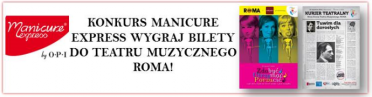 Konkurs "Wygraj z Manicure Express bilety do Romy!"