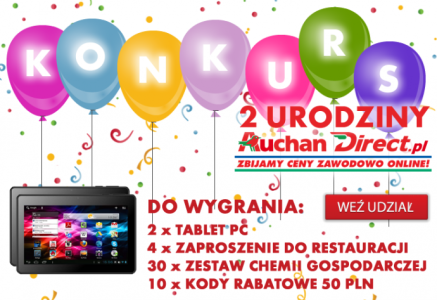 Konkurs "2 urodziny AuchanDirect.pl"