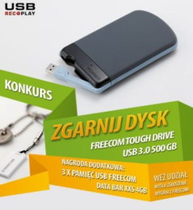 Konkurs "Freecom Tough Drive"