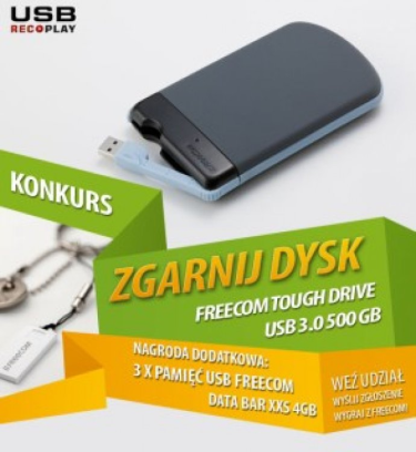 Konkurs "Freecom Tough Drive"