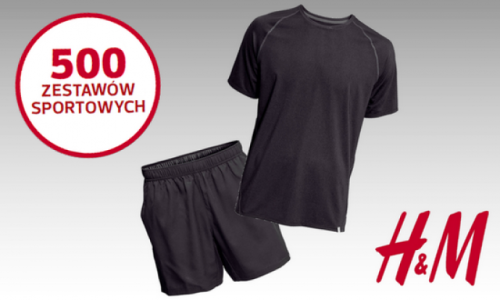 Konkurs "Wygraj koszulkę i spodenki H&M"