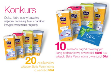 Konkurs "Bawełniane cechy kobiet"