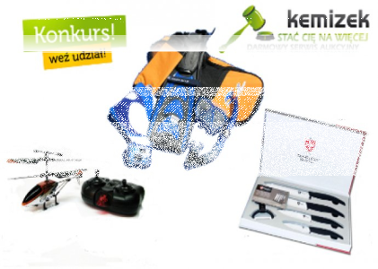 Zarejestruj sie na kemizek.pl i wygraj