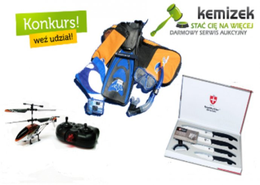 Zarejestruj sie na kemizek.pl i wygraj