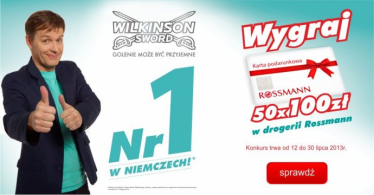Konkurs "Wilkinson Nr 1 w Niemczech"
