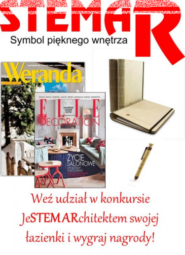 Konkurs "JeSTEM ARchitektem swojej łazienki" fotograficzny