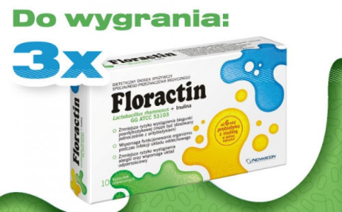 Konkurs "Wspomagaj mikroflorę jelitową z Floractinem"