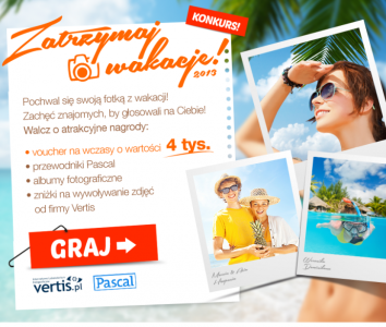 Konkurs "Zatrzymaj wakacje w kadrze" fotograficzny