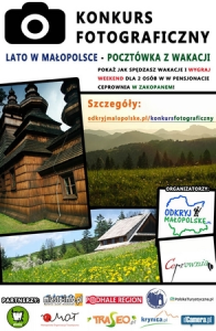 Konkurs "Lato w Małopolsce - pocztówka z wakacji"