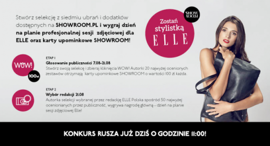 Konkurs "Zostań stylistką ELLE"
