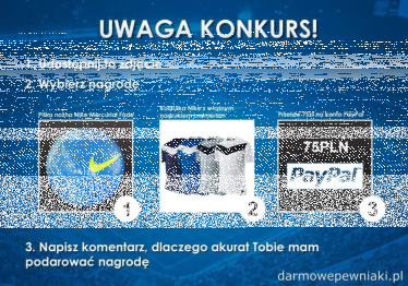 Konkurs "Darmowepewniaki.pl"