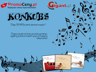 Konkurs "Złap GIGANTyczną dawkę muzyki klasycznej"