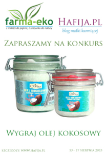 Konkurs "Wygraj olej kokosowy"