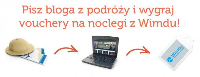Konkurs "z Wimdu - Najlepszy blog podróżniczy"