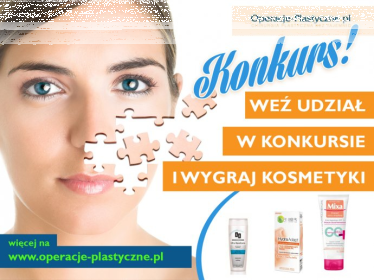 Konkurs "Wygraj kosmetyki do pielęgnacji twarzy"