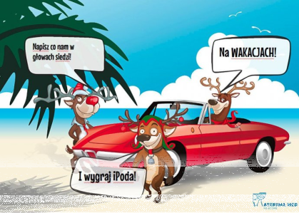 Konkurs "O czym rozmawiają renifery na wakacjach?"