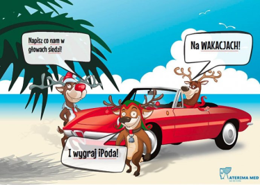 Konkurs "O czym rozmawiają renifery na wakacjach?"