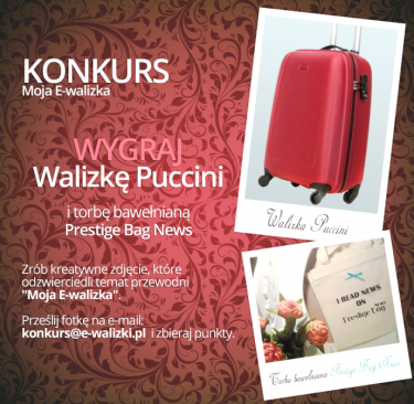 Konkurs "Moja E-WALIZKA" fotograficzny