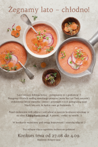 Konkurs "Żegnamy lato – chłodno" fotograficzny