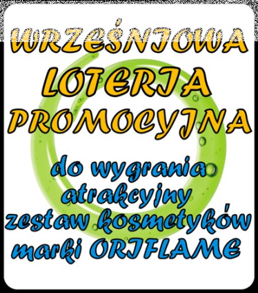 Konkurs "Wrześniowa loteria promocyjna"