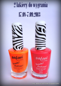 Konkurs "Mini rozdanie lakierów Safari"