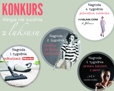 Konkurs "Alergia nie zwalnia z luksusu"