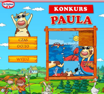Konkurs "Układaj z Paulą"